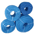 Blue 3 strand film rope  binder rope- 6mm 10mm 12mm